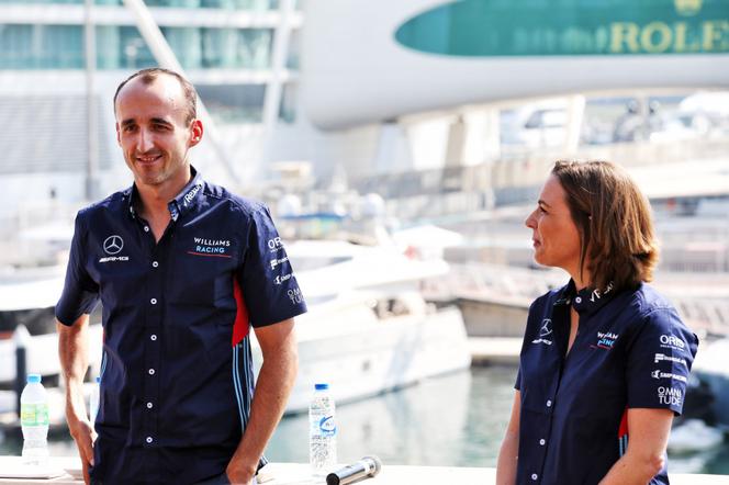 Robert Kubica, Claire Williams