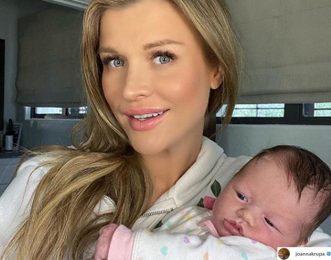 Joanna Krupa z córką