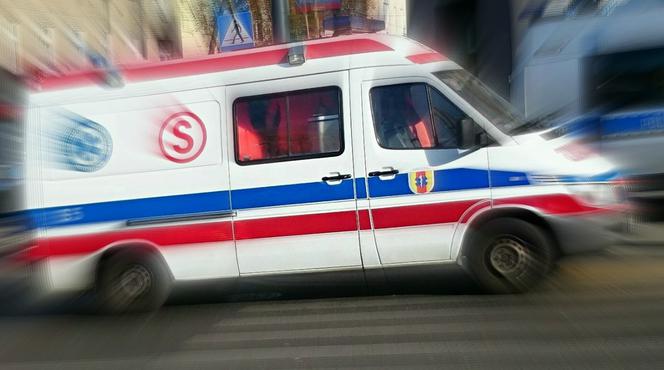 23-latek wjechał w kobietę z dzieckiem. Poważny wypadek w Wieruszowie