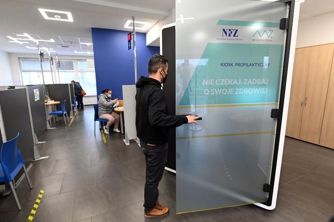 W siedzibie zachodniopomorskiego NFZ stanął Kiosk Profilaktyczny