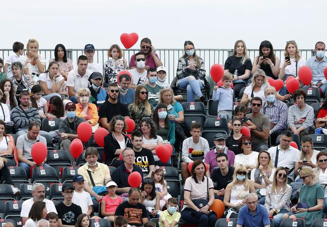 Tenis, Adria Cup, Serbia, Belgrad, publiczność, trybuny