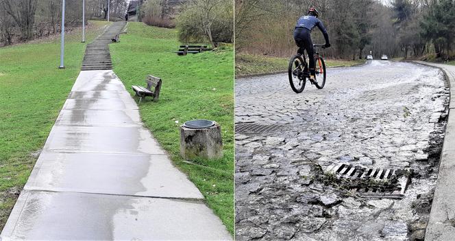 Woda pod górą św. marcina