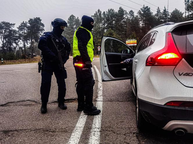 Kryzys na granicy. Policyjne kontrole w woj. podlaskim