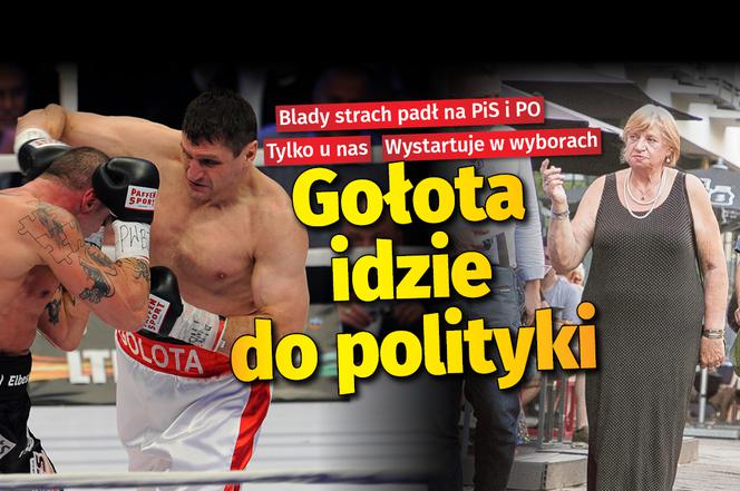 Gołota idzie do polityki