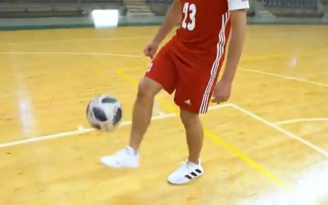 Siatkówka, piłka nożna, Jakub Popiwczak, żonglerka, Euro 2020