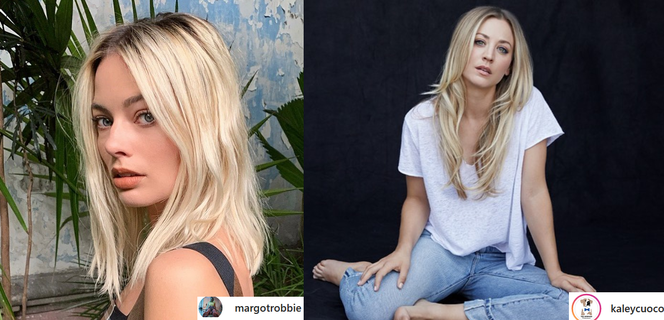 Margot Robbie i Kaley Cuoco