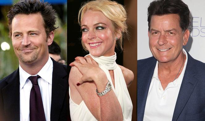 Matthew Perry, Lindsay Lohan, Charlie Sheen