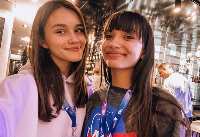 Elizaveta Misnikova i Viki Gabor