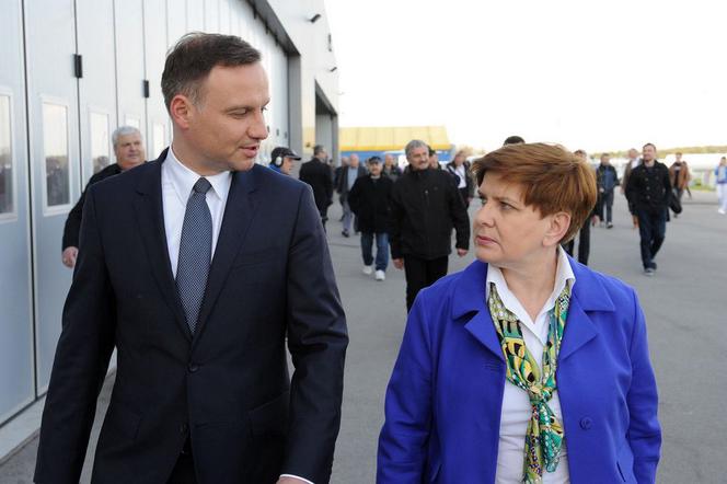 Andrzej Duda i Beata Szydło