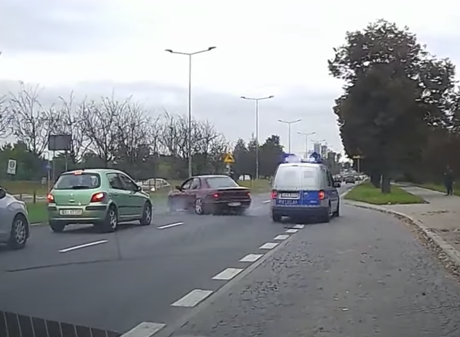 Uciekał przed policją starym Oplem