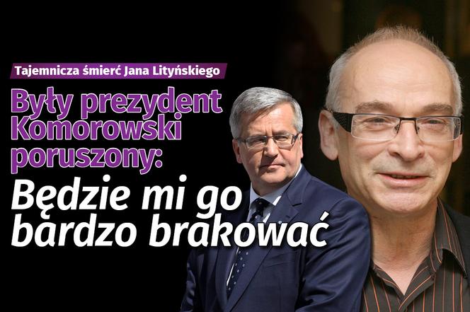 Były prezydent Komorowski poruszony: Będzie mi go bardzo brakować