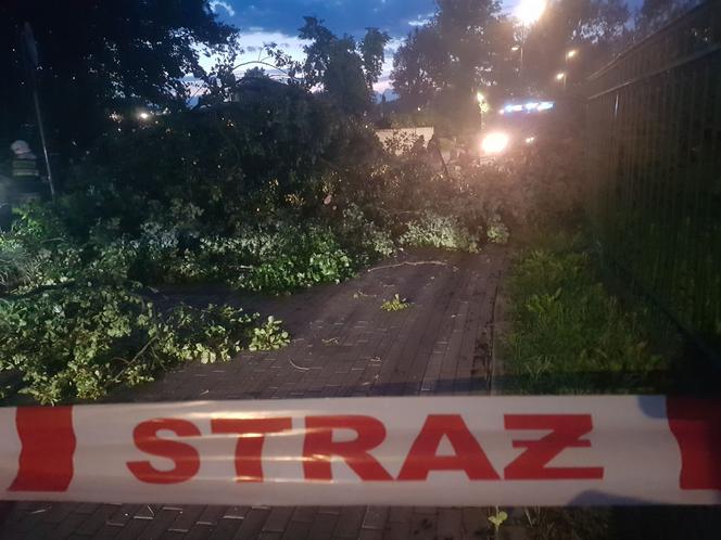 Niespokojna noc na Warmii i Mazurach