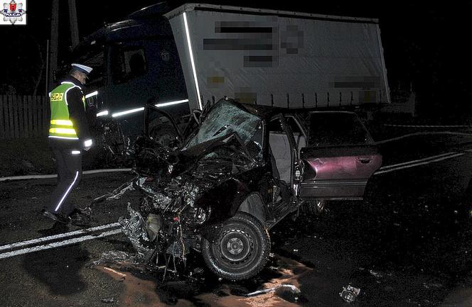 Wypadek w Dąbiu. 19-latek zginął w Audi
