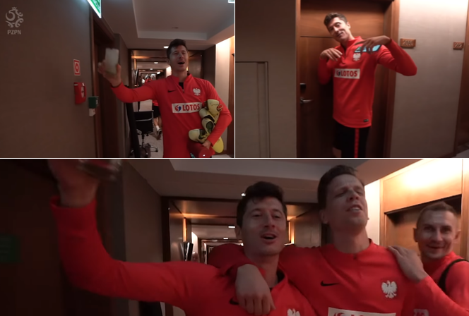 Robert Lewandowski ŚPIEWA hit zespołu Ich Troje i Dżem! Internauci zachwyceni!