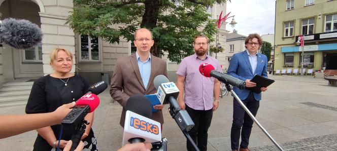 Konferencja prasowa Michała Brauna