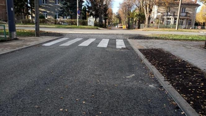ulica Skłodowskiej-Curie w Elblągu po remoncie
