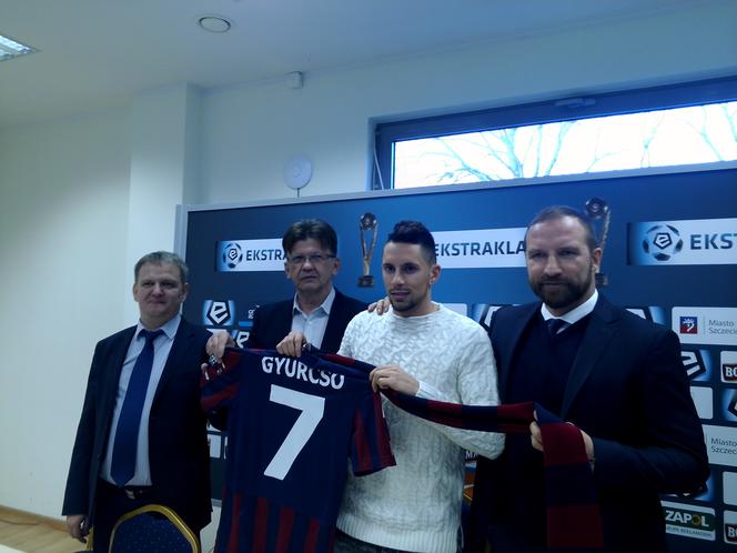 Adam Gyurcso w Pogoni Szczecin