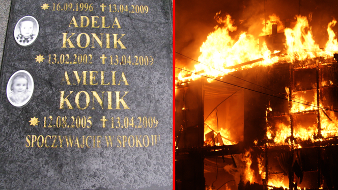Grób rodziny Konik i pożar hotelu socjalnego w Kamieniu Pomorskim