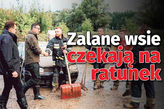 Zalane wsie czekają na ratunek