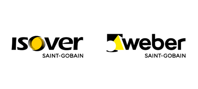 Nowe logo Isover i Weber