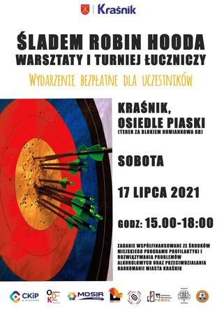 Śladem Robin Hooda - warsztaty i turniej łuczniczy