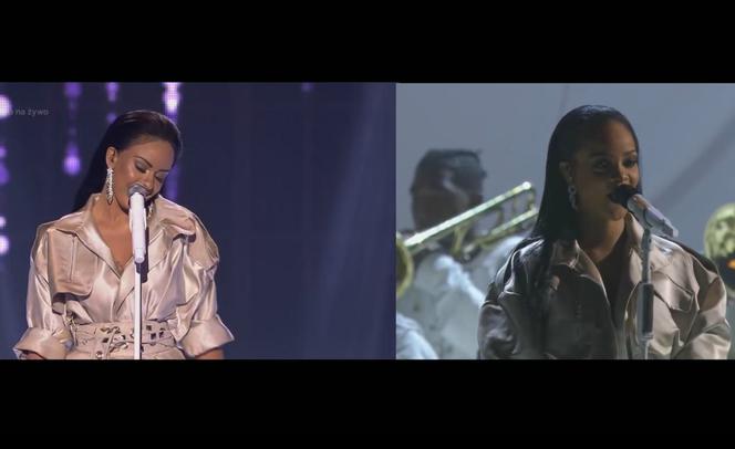 Maria Tyszkiewicz jako Rihanna vs prawdziwa Rihanna. Która lepsza?