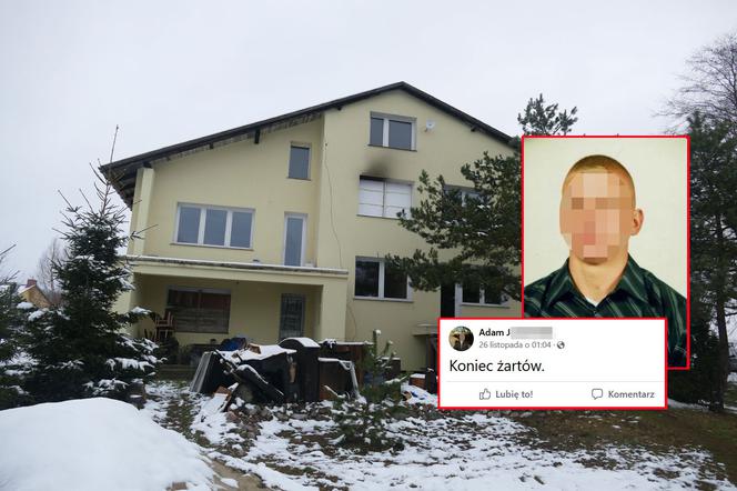 Chciał spalić rodzeństwo żywcem