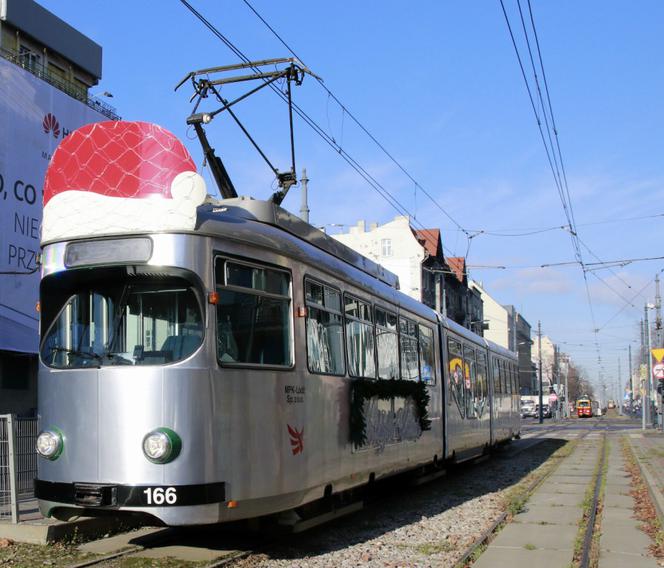 Mikołajkowy tramwaj