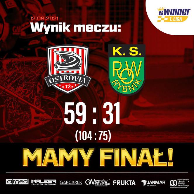 TŻ Ostrovia w finale!