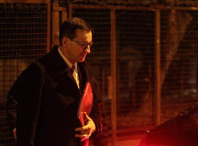 Mateusz Morawiecki odwiedził Jarosława Kaczyńskiego w domu