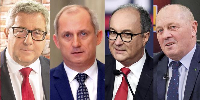 Ryszard Czarnecki, Sławomir Neumann, Włodzimierz Czarzasty, Marek Sawicki