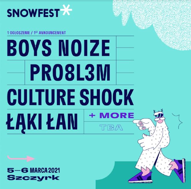 Znamy pierwszych artystów, którzy wystąpią na SnowFest 2021!