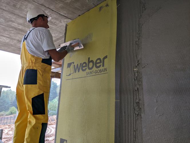 Ocieplenie domu produktami Isover/Weber