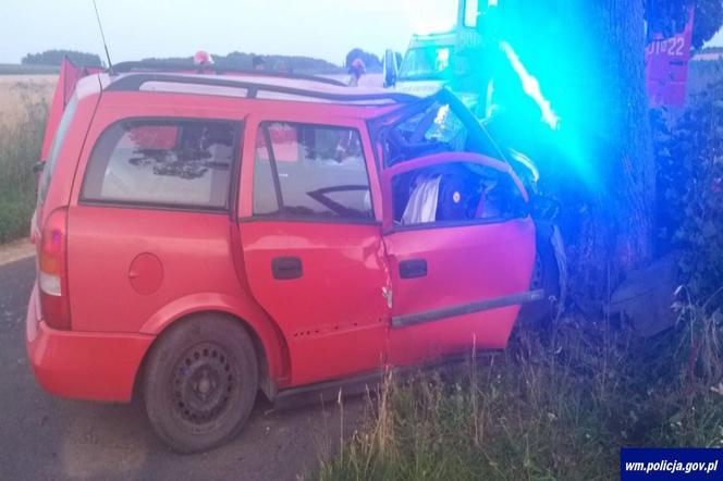 Tragiczny wypadek w powiecie nidzickim