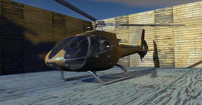 Helikopter wylądował przy stacji paliw w Garwolinie. Co tam się wydarzyło?