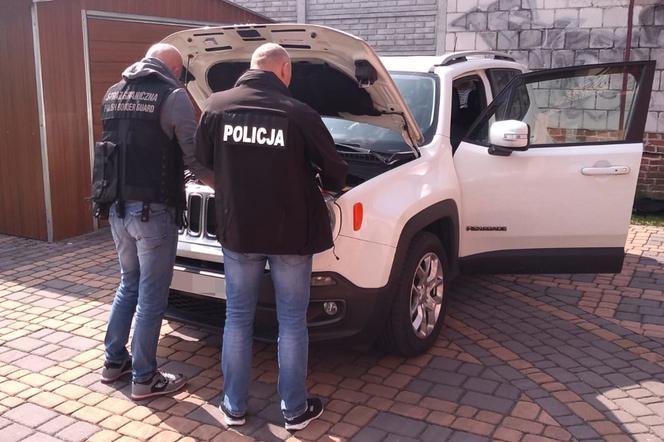 Jeep Renegade pochodzący z kradzieży