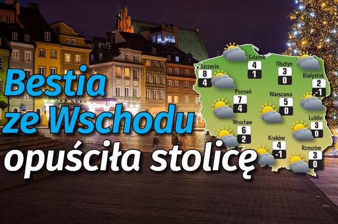 Pogoda Dla Warszawy - Bestia ze Wschodu opuściła stolicę