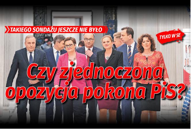 Czy zjednoczona opozycja pokona PiS?