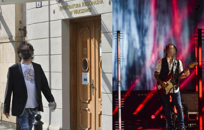 Jan B. odepchnął dziennikarkę