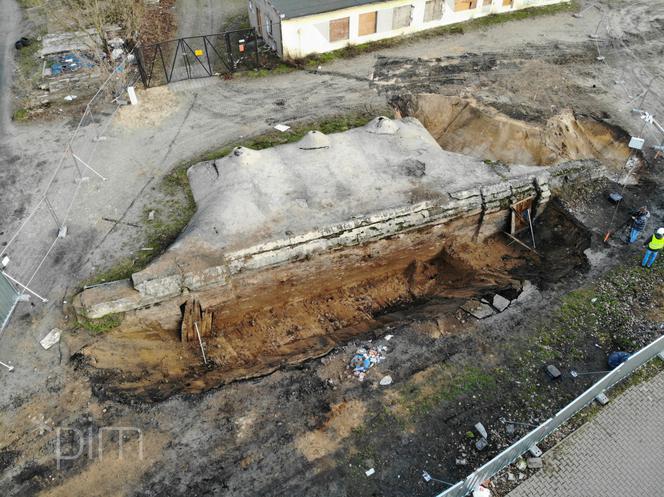 Poznań: Podczas budowy trasy na Naramowice odnaleziono schron!