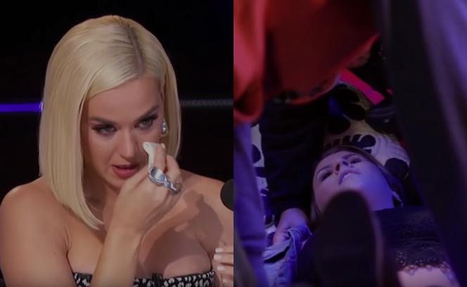 Katy Perry płacze w American Idol
