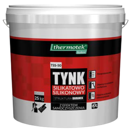 Tynk Silikatowo–Silikonowy TSS-50