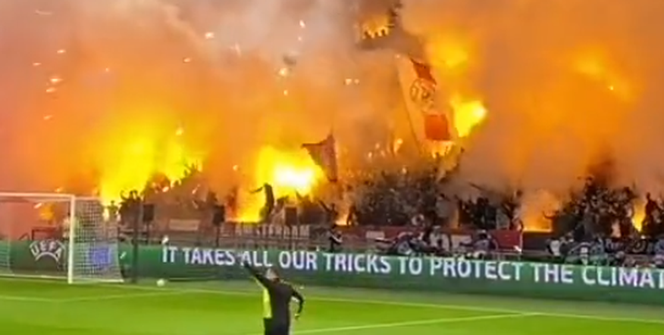 Ajax - Borussia kibice