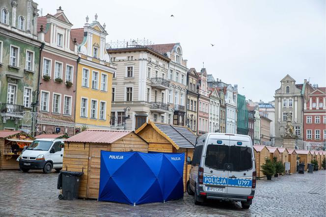 Samobójstwo na Starym Rynku w Poznaniu