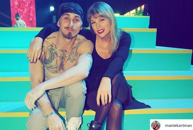 Taylor Swift z polskim tancerzem
