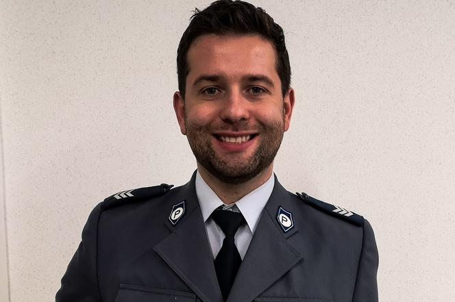 Policjant z Wasilkowa oddał 25 litrów krwi. Kamil Jania uhonorowany państwowym odznaczeniem