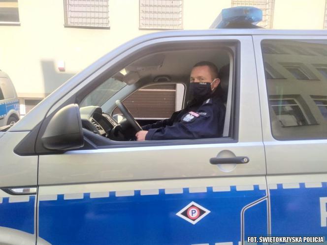 Policjant jak spiderman! Wszedł przez balkon pod osłoną nocy!