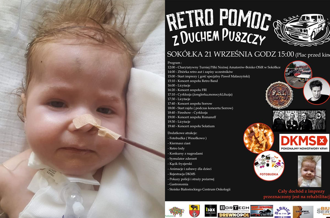 Retro Rajd z Duchem Puszczy w Sokółce. Uczestnicy będą wspierać chorą dziewczynkę