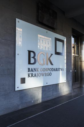 Budynek BGK, logotyp