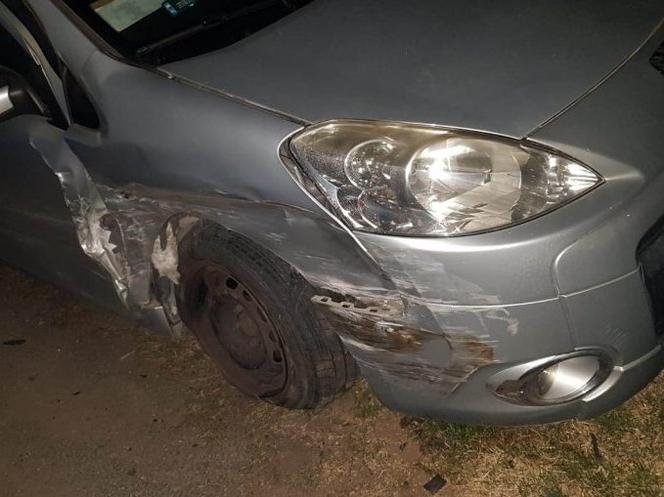 Po pijaku uszkodził dwa auta